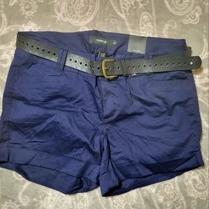 NWT Navy Blue Torrid shorts